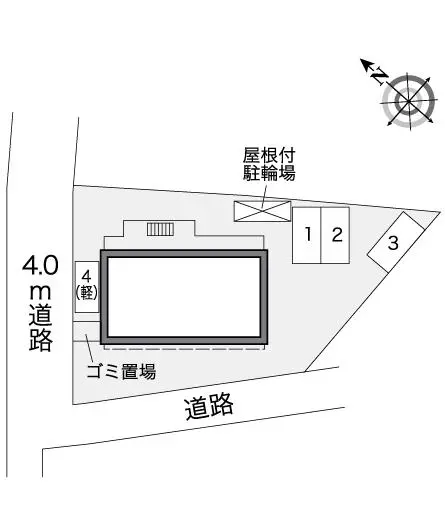 ★手数料０円★門真市堂山町　月極駐車場（LP）